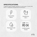 Mini Water Flosser Rechargeable Cordless Cleaner - Travel Oral Irrigator White - RnR Galore