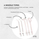 Mini Water Flosser Rechargeable Cordless Cleaner - Travel Oral Irrigator White - RnR Galore