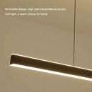 Modern Minimalist Trapezoid Pendant Light Adjustable LED Bar Light White - RnR Galore