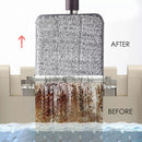 Mop Bucket Wet Dry Rinse Wash 360 Rotating Squeeze Flat Floor Cleaner with Pads - RnR Galore