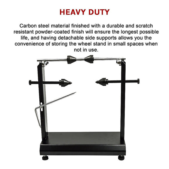 Motorcycle Wheel Balancer Stand Motor Heavy Duty Carbon Steel - RnR Galore