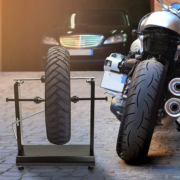 Motorcycle Wheel Balancer Stand Motor Heavy Duty Carbon Steel - RnR Galore