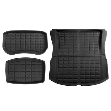 NEW Tesla Model 3 Highland 2024 Boot Liner Rear Frunk Cargo Trunk Mats Weisshorn - RnR Galore