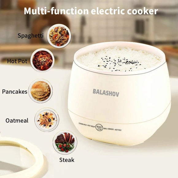 NNEOBA 1.8L Multifunctional Electric Mini Rice Cooker - RnR Galore
