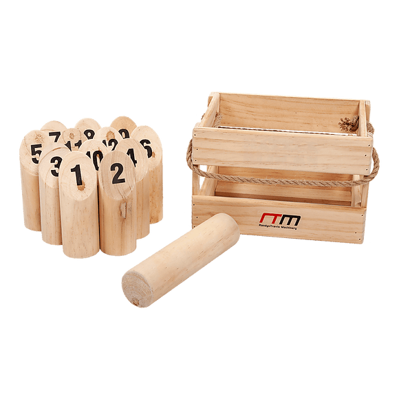 Number Toss Wooden Set Outdoor Games with Carry Case - RnR Galore