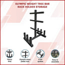 Olympic Weight Tree Bar Rack Holder Storage - RnR Galore