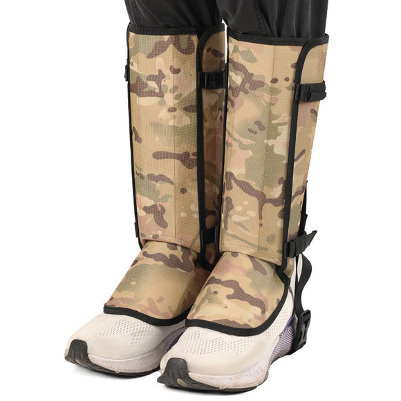 Outdoor Anti - Snake Bite Leg Guards - Hiking Camping Knee Protectors, Snow Shoe Covers, Leg Sleeves,Camouflage - RnR Galore