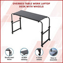 Overbed Table Work Laptop Desk with Wheels - RnR Galore