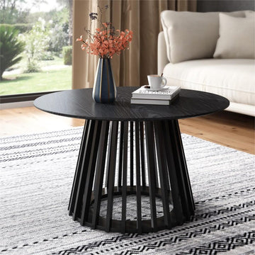 Palmer Slatted Sphere Coffee Table - RnR Galore