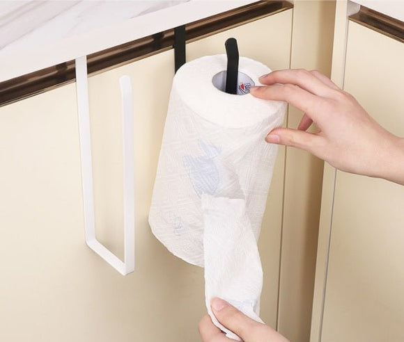 Paper Roll Holder Under Cabinet Black - RnR Galore