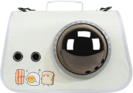 pet products Printed Space Capsule Cat Bag, Large Capacity Crossbody Dog Bag, Universal Pet Bag for All Seasons - RnR Galore