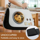 pet products Printed Space Capsule Cat Bag, Large Capacity Crossbody Dog Bag, Universal Pet Bag for All Seasons - RnR Galore