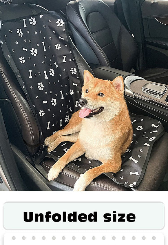 PetGrayPawPrintCarMat - RnR Galore