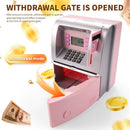 Pink Digital ATM Savings Bank for Kids - Electronic Piggy Bank with PIN & Card for Real Money - RnR Galore