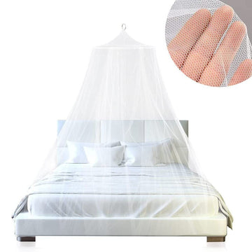Pink Hanging Princess Bed Canopy Mosquito Net - Dome Bedding for Dorm Rooms & Bedrooms (Fits ≤1.5m Beds) - RnR Galore