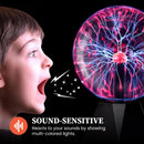 Plasma Ball Lamp - Touch & Sound Sensitive USB - Powered Globe for Decor, Parties & STEM Learning (4 Inch) | Other sizes Available in Store - RnR Galore