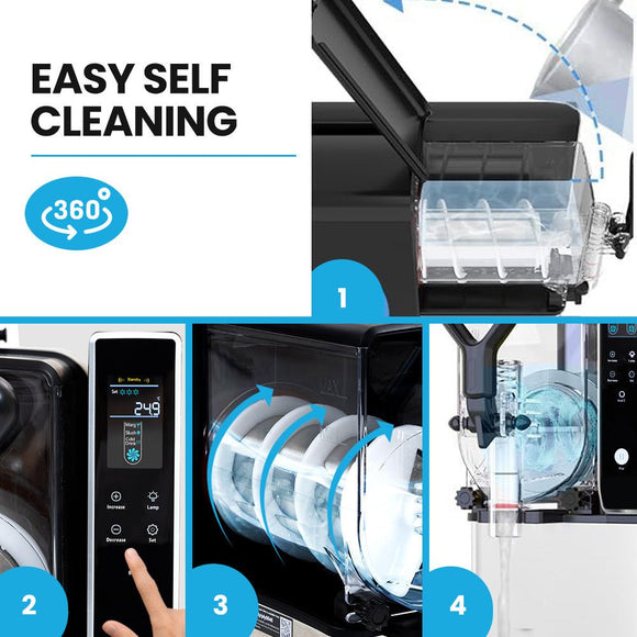 POLYCOOL 3L Single Tank Slushie Machine, Digital Control Slushy Maker - RnR Galore