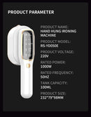 Portable Handheld Garment Steamer & Mini Iron - Smart Temperature Control, Rapid Heating & Powerful Steam for All Fabrics(White) - RnR Galore