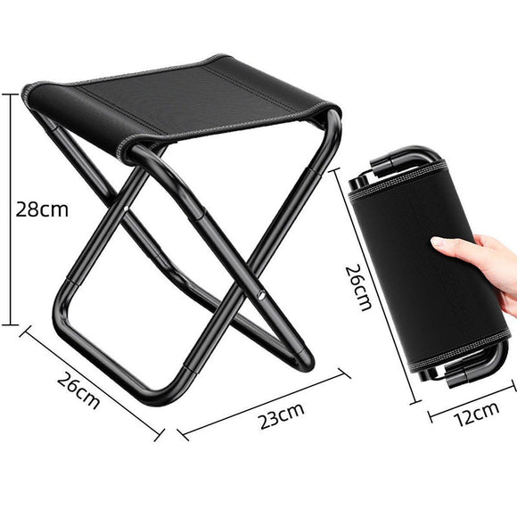Portable Outdoor Folding Stool Travel Camping Fishing Small Foldable Chair Mat - Extra - Large - RnR Galore