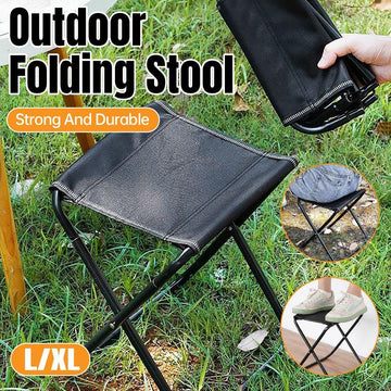Portable Outdoor Folding Stool Travel Camping Fishing Small Foldable Chair Mat - Extra - Large - RnR Galore