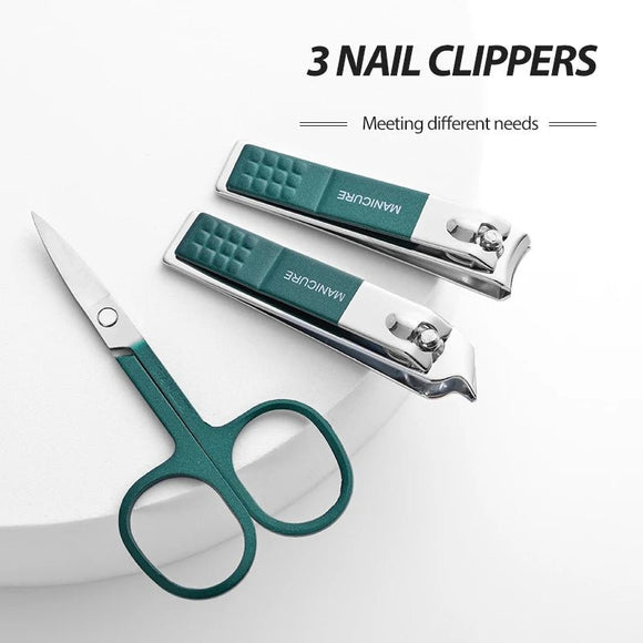 Portable Stainless Steel Nail Clipper Set (6 pcs) - RnR Galore