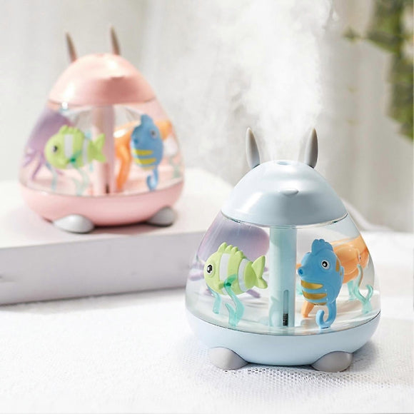 Portable USB Desk Humidifier, Silent Mini Mist Maker for Home, Travel, Office - RnR Galore