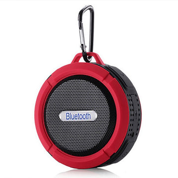 Portable Waterproof Wireless Mini Bluetooth Music Speaker (Red) - RnR Galore