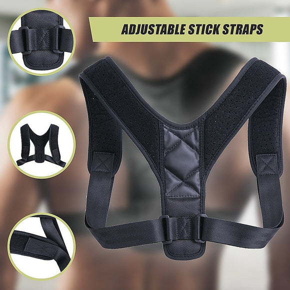Posture Corrector Clavicle Support Back Straightener Shoulder Brace Strap - RnR Galore