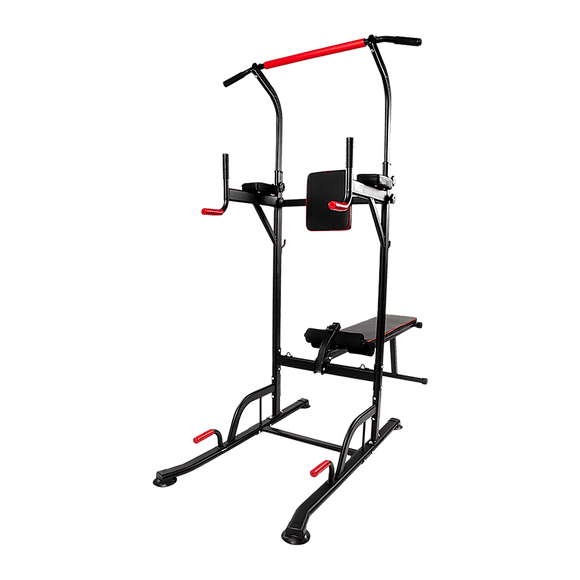 Power Tower Pull Up Weight Bench Dip Multi Station Chin Up Home Gym Equipment - RnR Galore