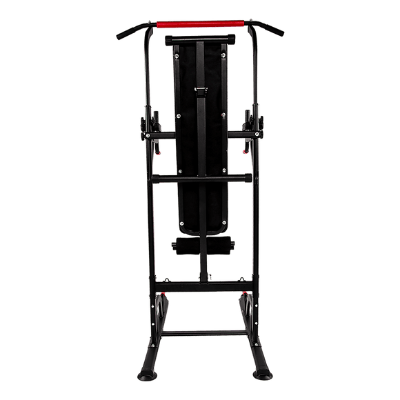 Power Tower Pull Up Weight Bench Dip Multi Station Chin Up Home Gym Equipment - RnR Galore