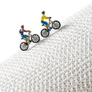 Premium Bath Mat with 8X Water Absorption & Non - Slip Base(Footprints by the seaside) - RnR Galore