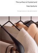 Premium Solid Wood Clothes Hangers Set of 6 - Wide Shoulder Non - Slip Suit Hangers - RnR Galore