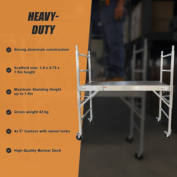 Professional Aluminium Safety Scaffolding Scaffold With Hatch - RnR Galore