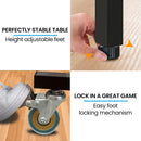 Proflex Table Tennis Table, with 4 Player Ping Pong Paddle and Pingpong Ball Pack - RnR Galore