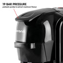 Pronti HomeMaid 3 - in - 1 Coffee Machine Multi - Capsule Pods and Ground Coffee Nespresso & Caffitaly Compatible CM - 511HM - RnR Galore