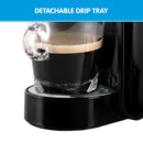 Pronti HomeMaid 3 - in - 1 Coffee Machine Multi - Capsule Pods and Ground Coffee Nespresso & Caffitaly Compatible CM - 511HM - RnR Galore