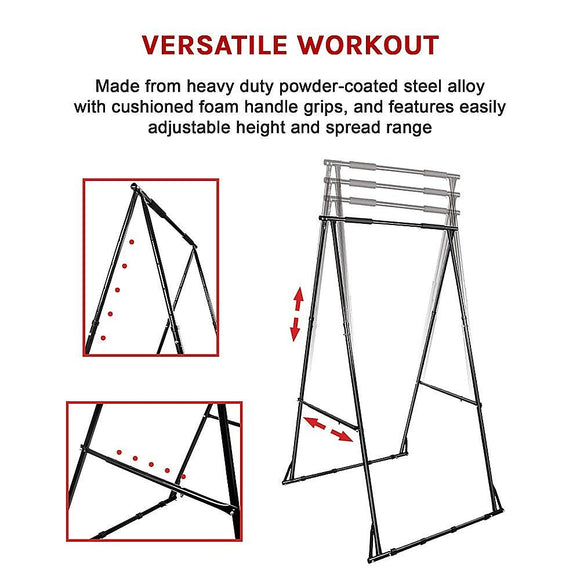 Pull - up Bar Free Standing Pull up Stand Sturdy Frame Indoor Pull Ups Machine - RnR Galore