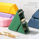 Purple Transforming Silicone Pencil Case - Stand - Up Pen Holder & Stationery Organizer - RnR Galore
