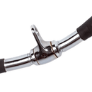 Randy & Travis Rubber - Coated Revolving Curl Row Bar Attachment for Gyms - RnR Galore
