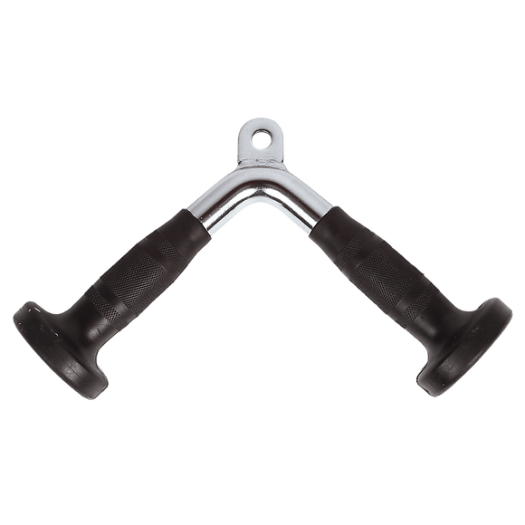Randy & Travis Rubber - Coated Tricep Pushdown Bar Attachment - RnR Galore