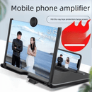 Red Portable 10 - Inch Mobile Phone Screen Magnifier with Foldable Stand - 3D HD Video Amplifier for Movies & Reading - Pull - Out Design Compatible with All Smartphones - Ideal for Home, Travel & Camping - RnR Galore