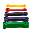 Resistance Band Loop Set of 5 Heavy Duty Gym Yoga Workout - RnR Galore