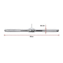 Revolving Straight Bar – Gym Cable Attachment for Tricep, Bicep & Pulley Workouts - RnR Galore