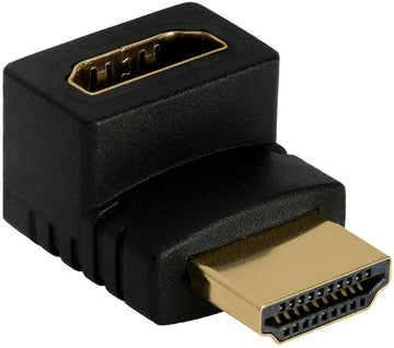 Right Angle 270 Degree HDMI Male to Female Plug Play Connector Adapter joiner - RnR Galore