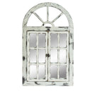 Rustic White Scarlett Window Mirror - RnR Galore