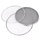 Samland 28CM BBQ Grill Mesh Fish Meat Round Net Mat Barbecue Pad for Camping - RnR Galore