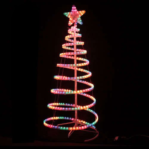 Samland Led 145cm Rope Light Christmas Tree & Star Motif Xmas New - RnR Galore