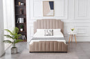Santosa Champagne Velvet Bed - King - RnR Galore