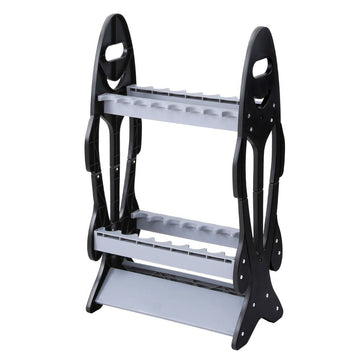 Seamanship Fishing Rod Holder 16 Storage Rack Fishing Pole Stand Garage Organizer Holds - RnR Galore