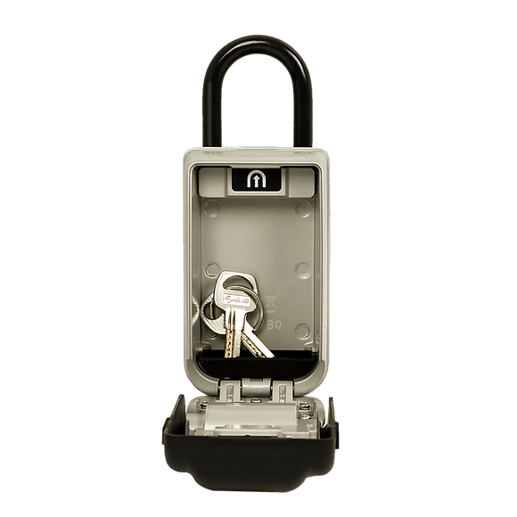 Security 4 Digit Combination Cable Lock Box With Luminous Dials - RnR Galore